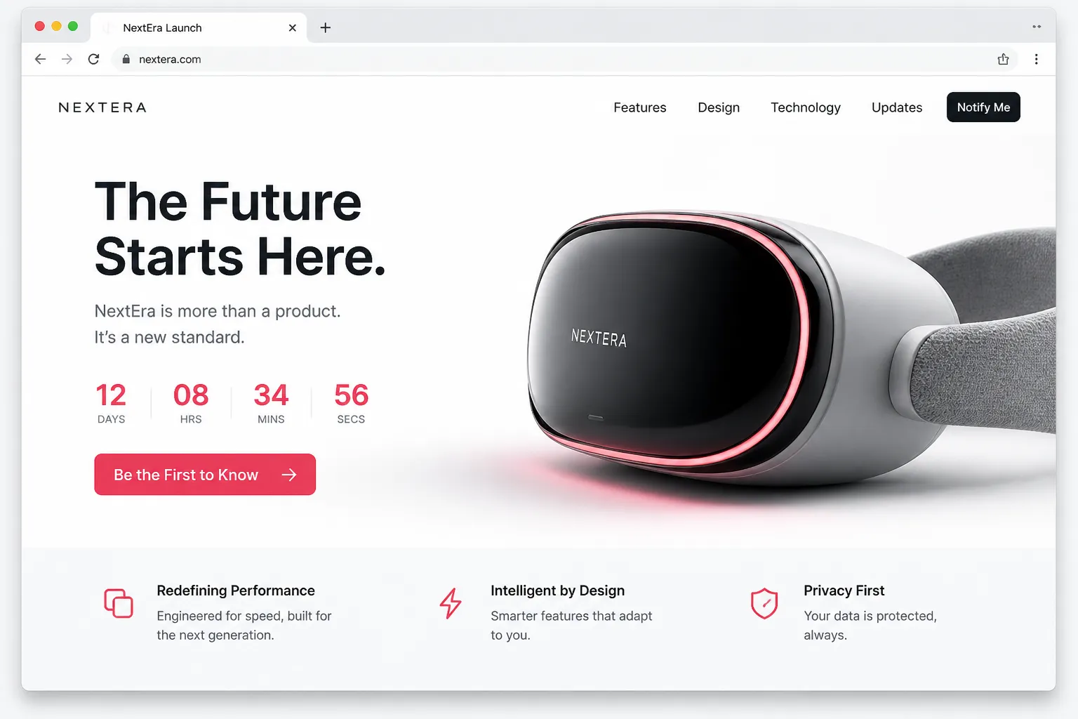 NextEra — premiera produktu